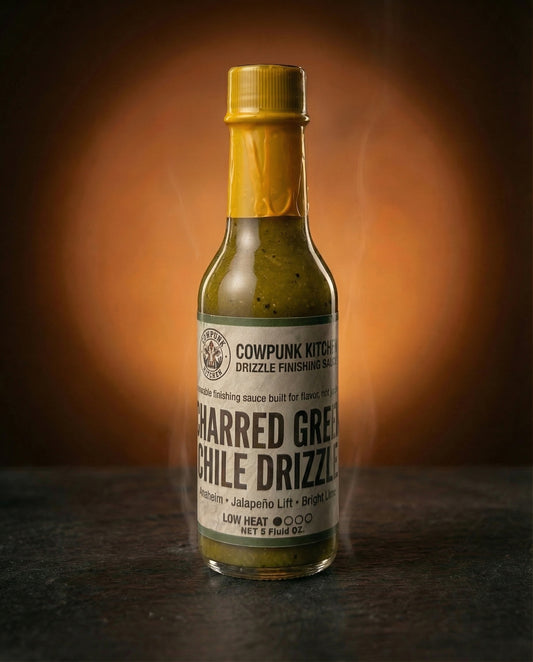 Charred Green Chile Drizzle